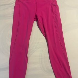 Lululemon Athletica Pink Leggings